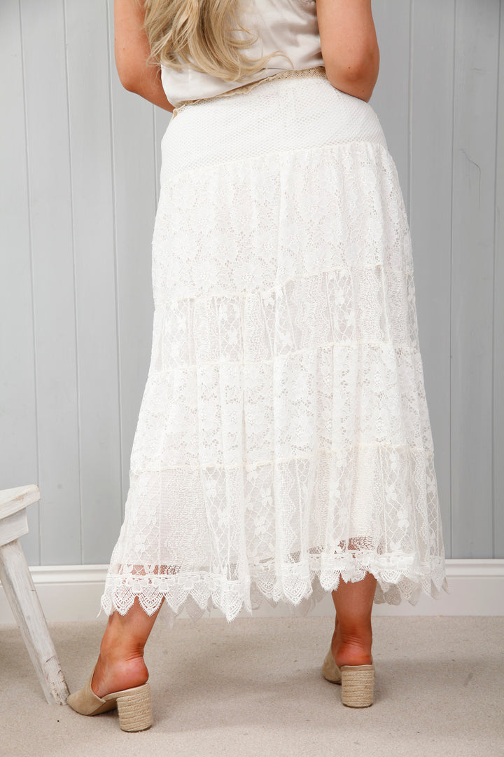 Daydream Skirt Ivory