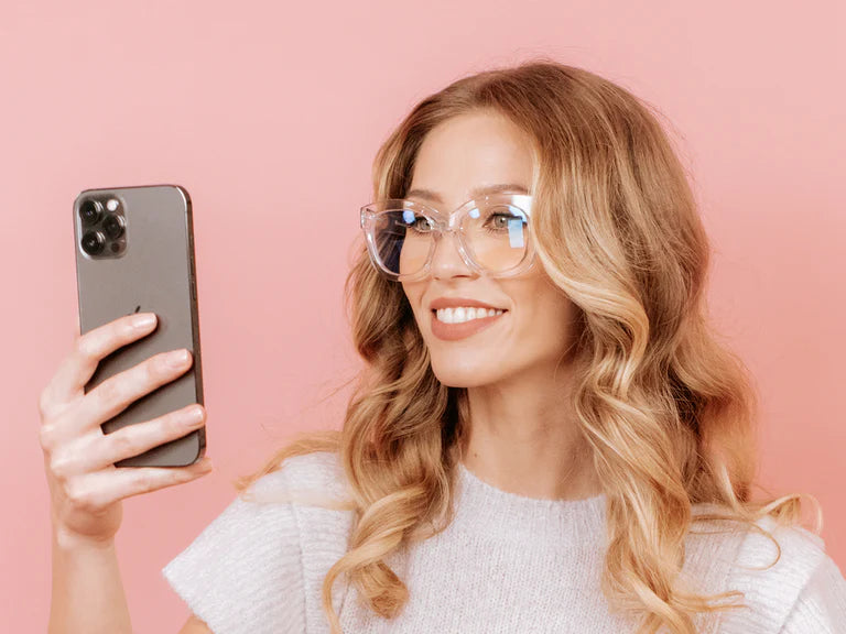 Encore Bluelight Reading Glasses Transparent