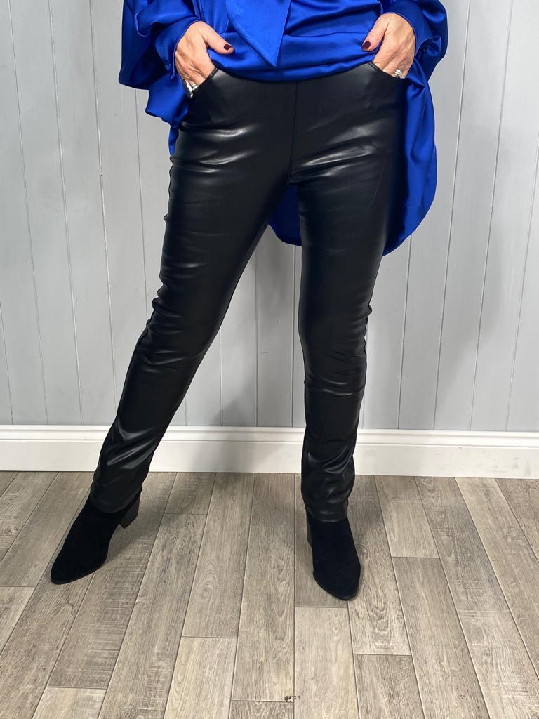 Lucy Pleather Treggings Goose Island