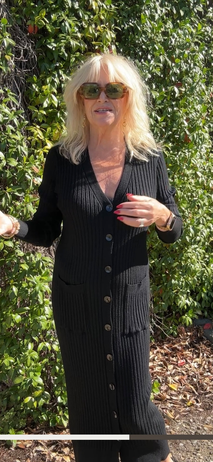 Sabrina Jumper Dress Black PREORDER