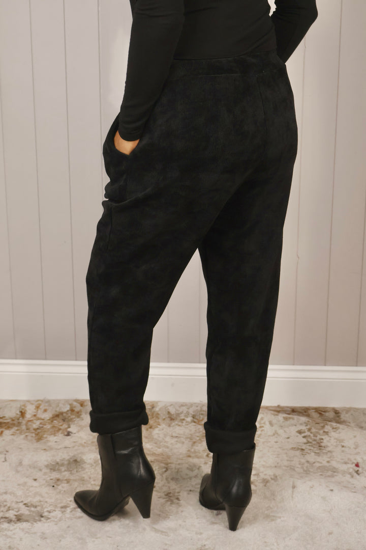 Chenille Magic Pants Black