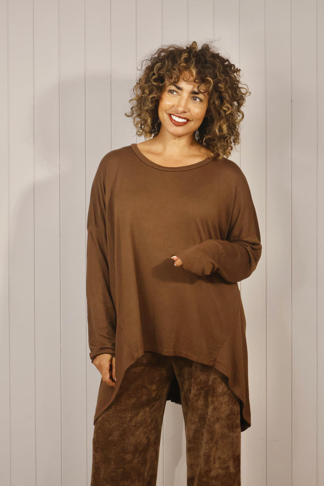 Harmony High Low Top Chocolate