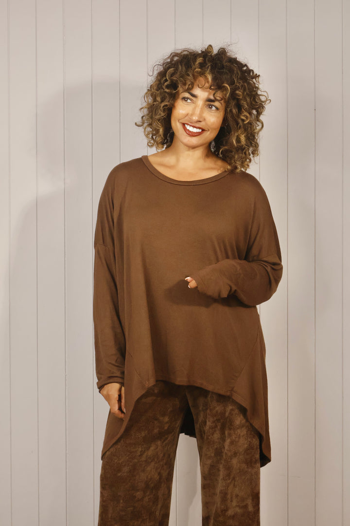 Harmony High Low Top Chocolate