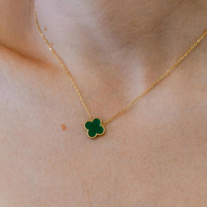 Celeste Pendant Necklace Green