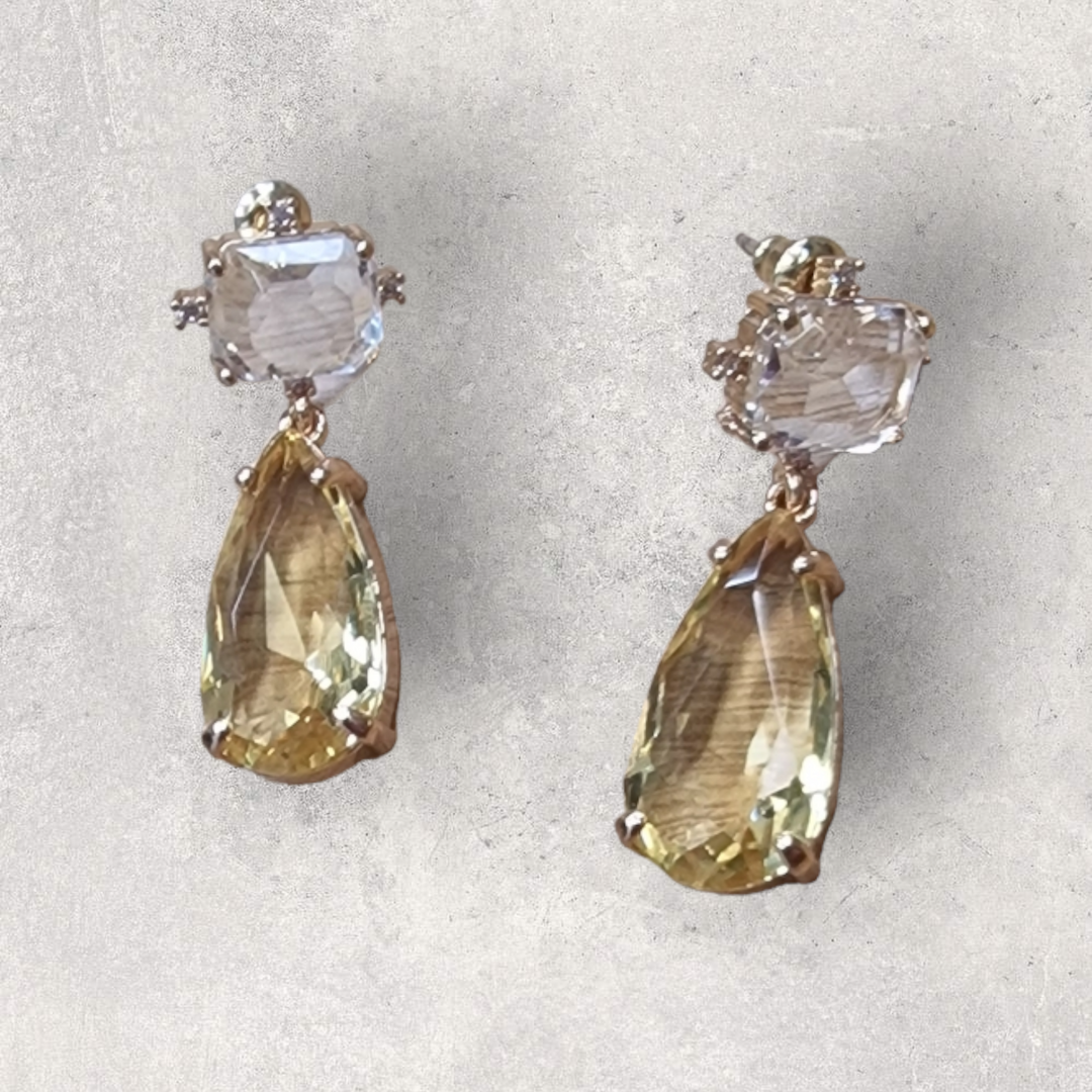 Luxe Drop Earrings Golden Hour