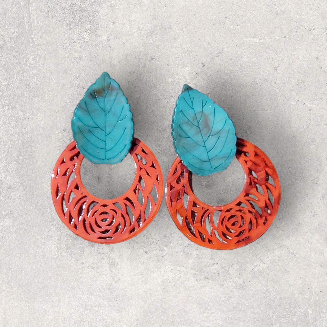 Citrus Leaf Earrings