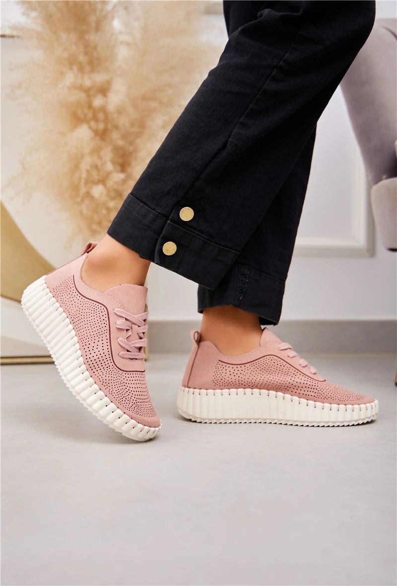 Mindie Comfort Trainers Pink