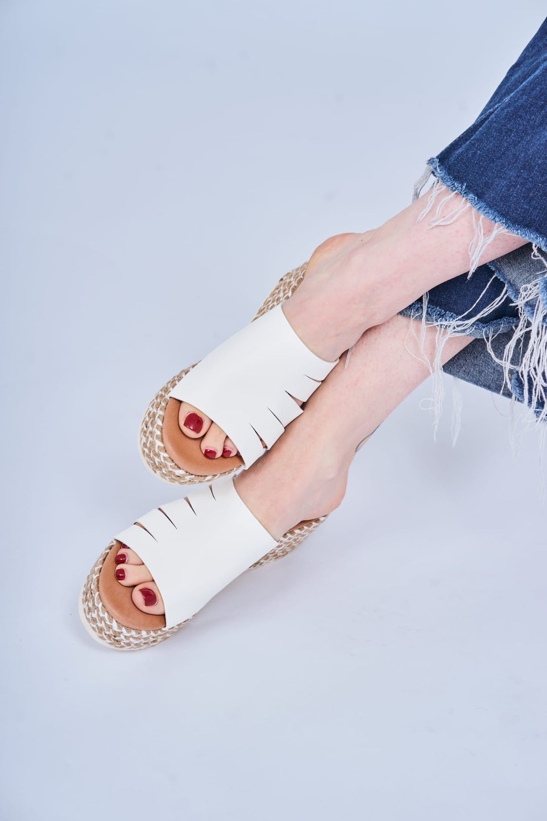Augustine Wedges White