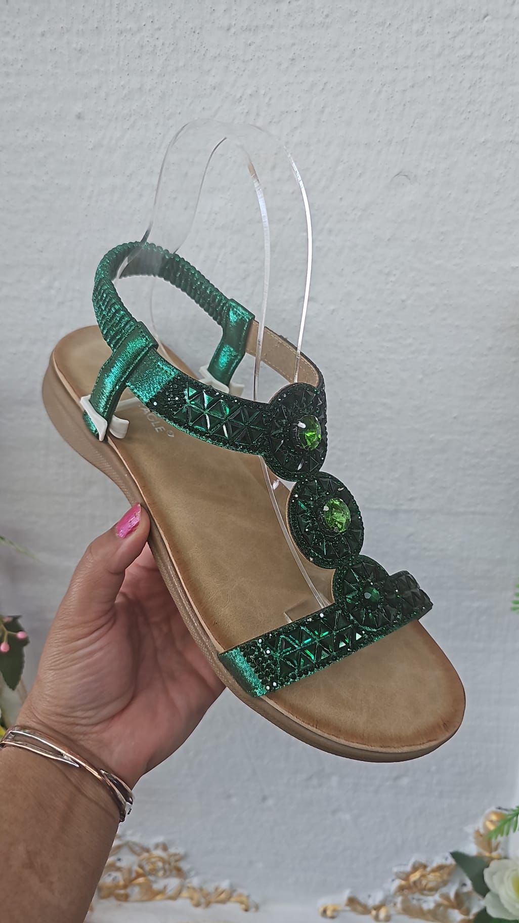 Ruby Sandals Green