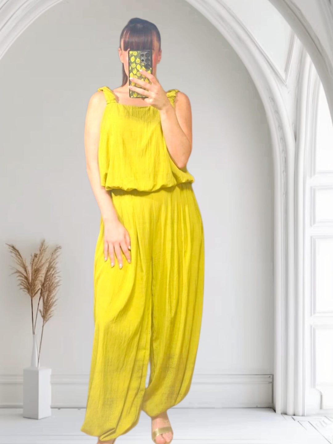 Anouska Harem Trousers Ochre