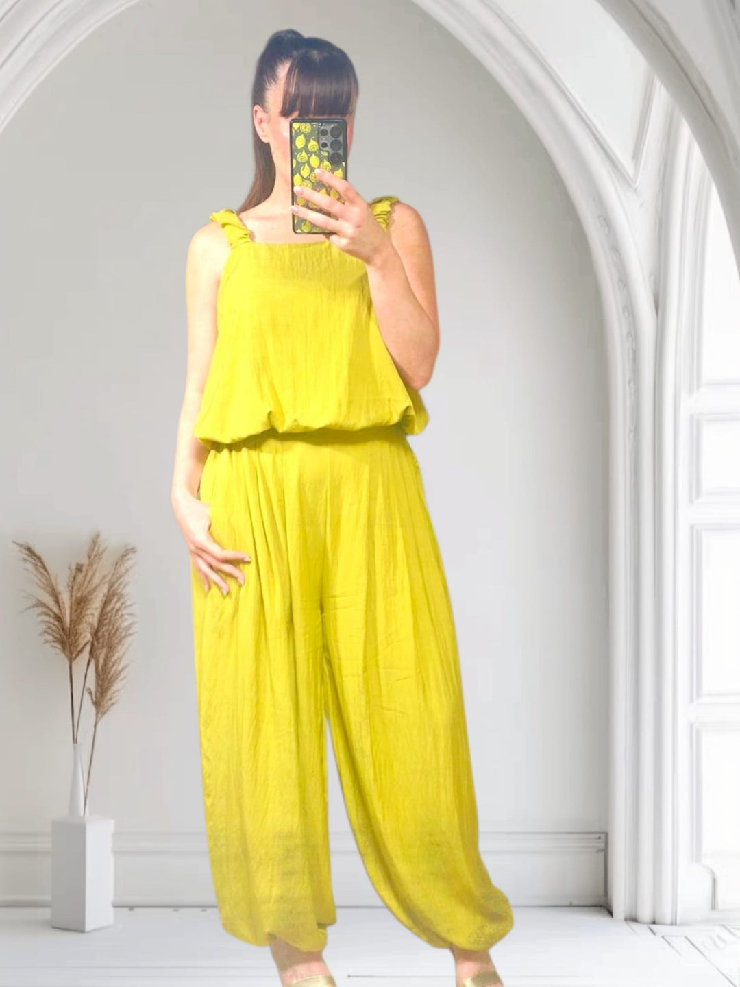 Anouska Harem Trousers Ochre