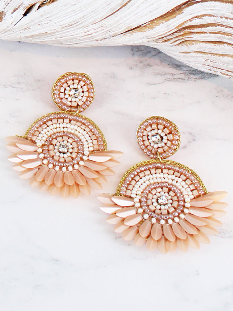 Beautiful beaded hotsell earrings