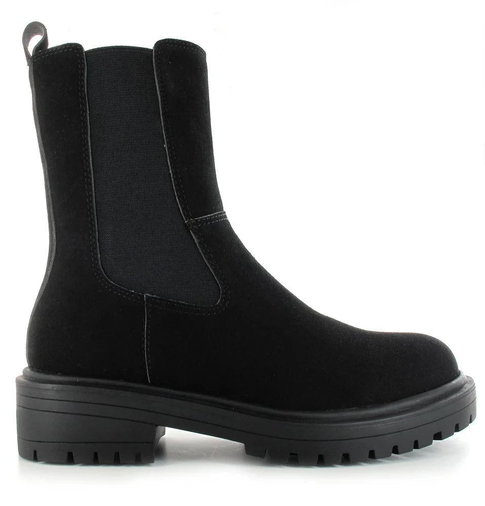 Lucy Black Chelsea Boots - Goose Island