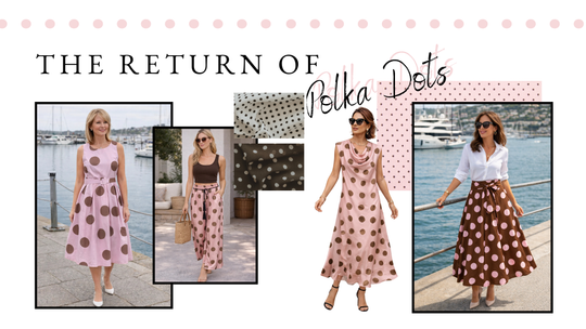Four Ways to Wear Polka Dots