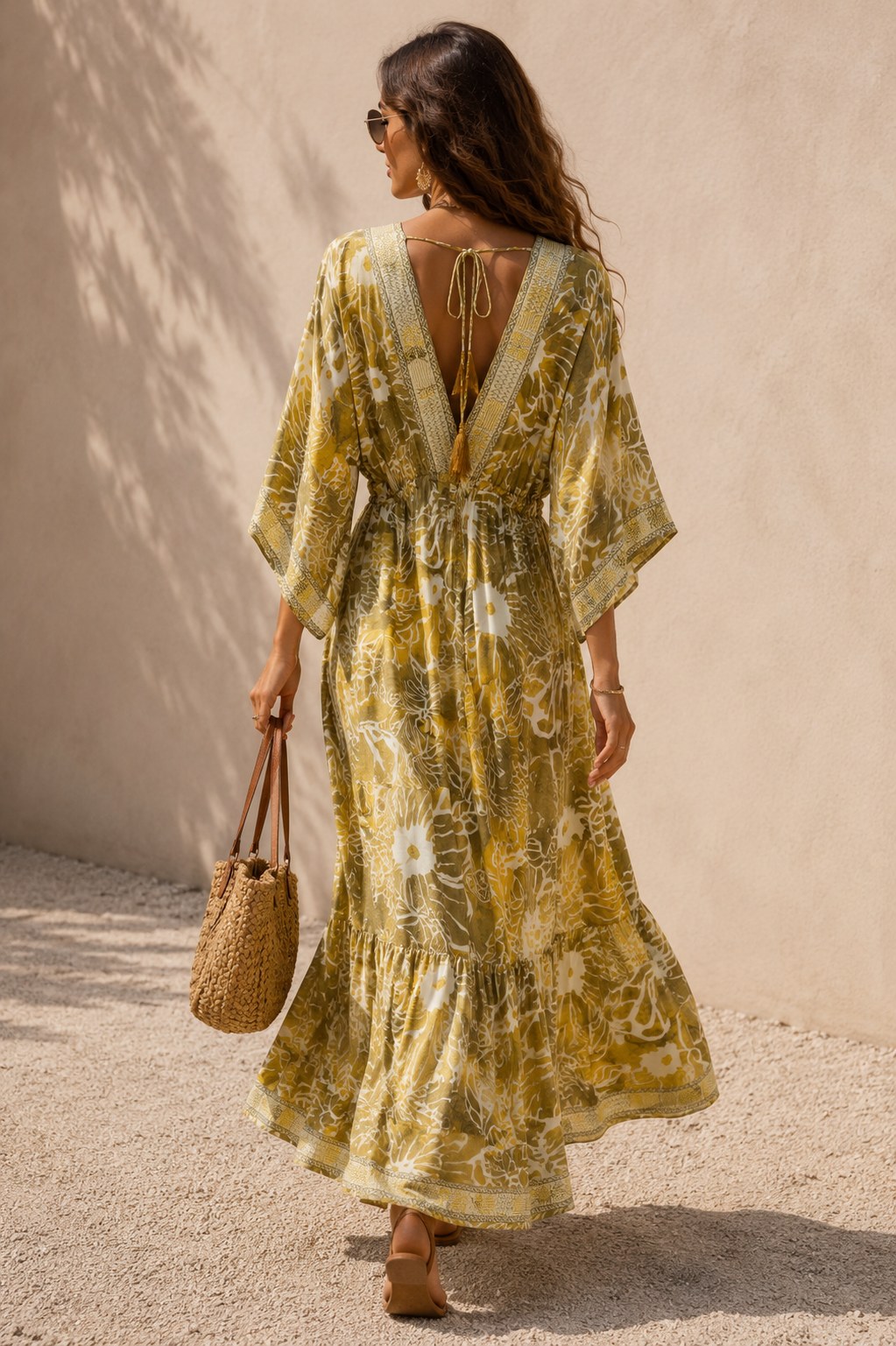 Samaya  Maxi Dress Gold
