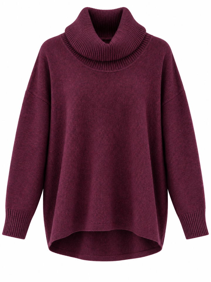 Monika Oversized Jumper Mulberry