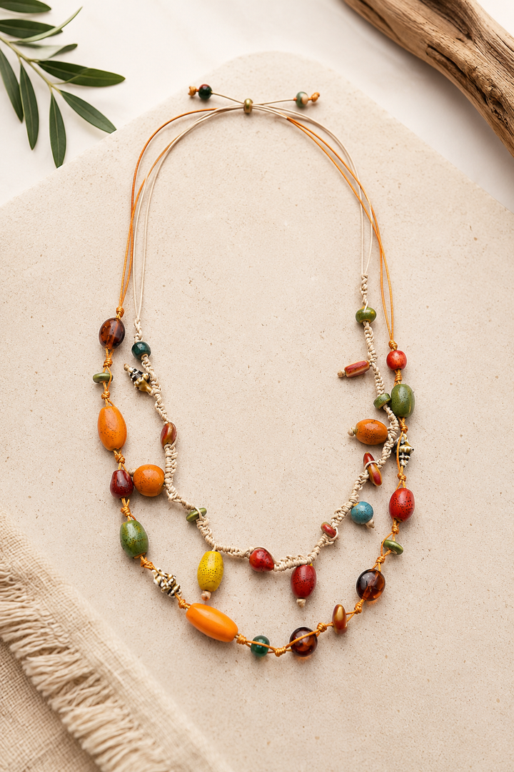 Woodland Boho Layered Necklace