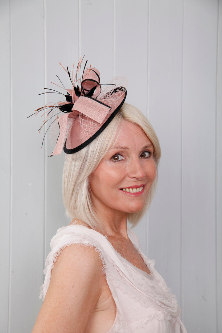 Ella Fascinator Blush