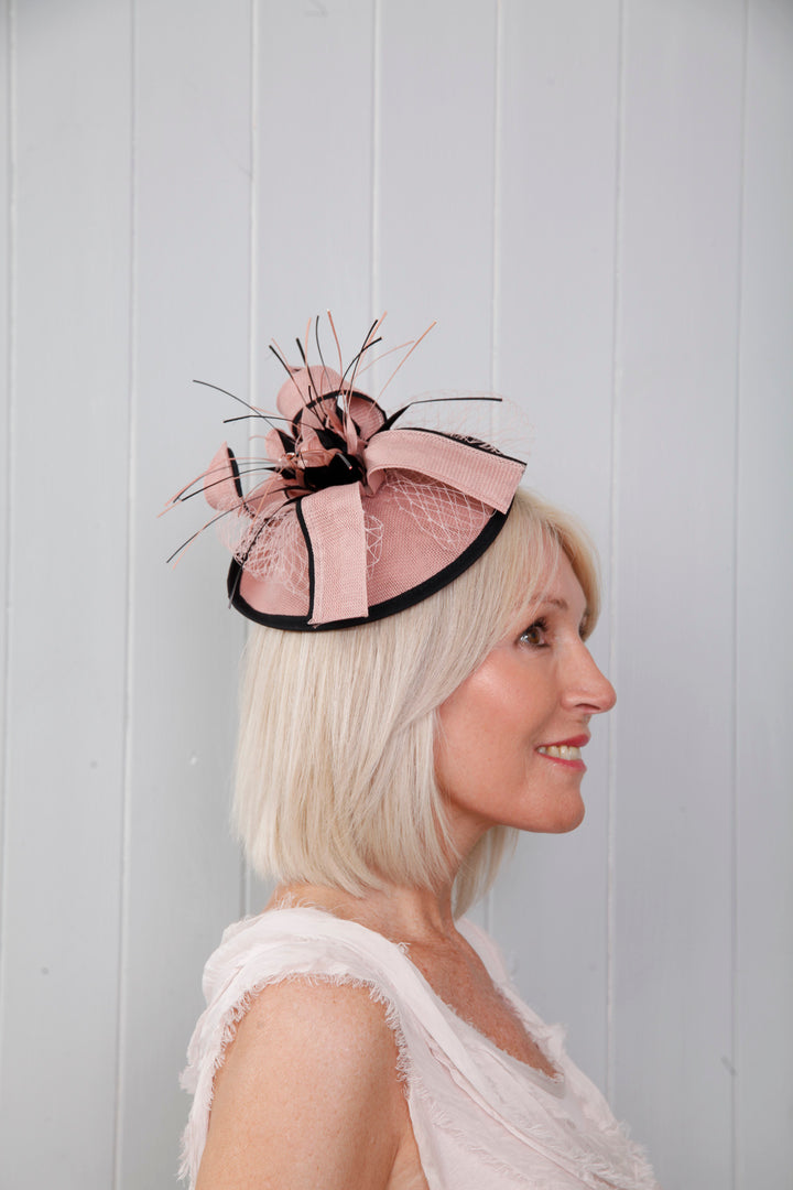 Ella Fascinator Blush