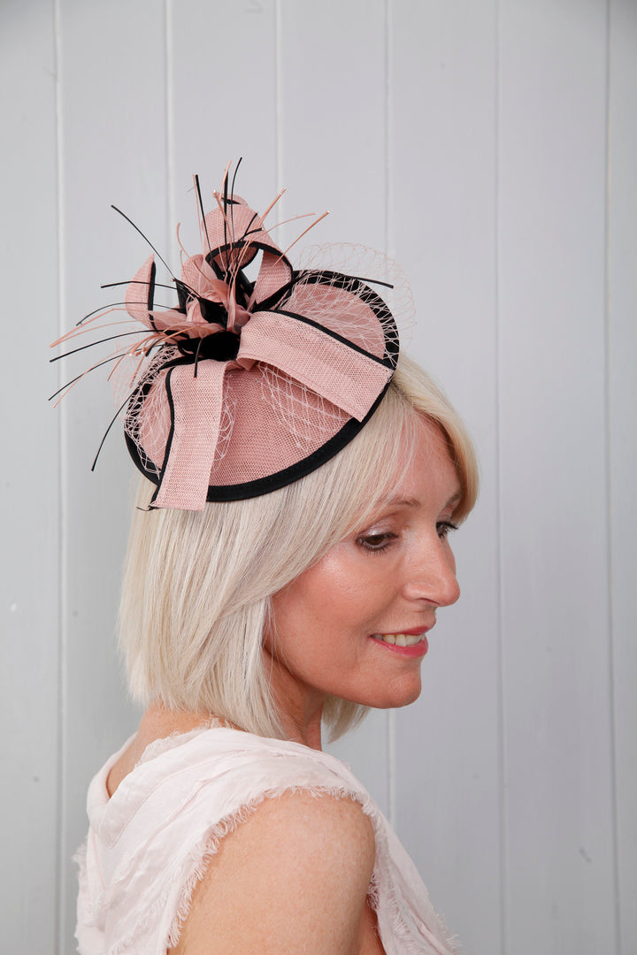 Ella Fascinator Blush
