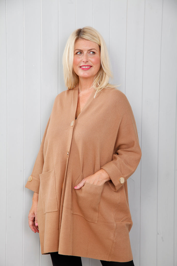Lily Luxe Jacket Camel