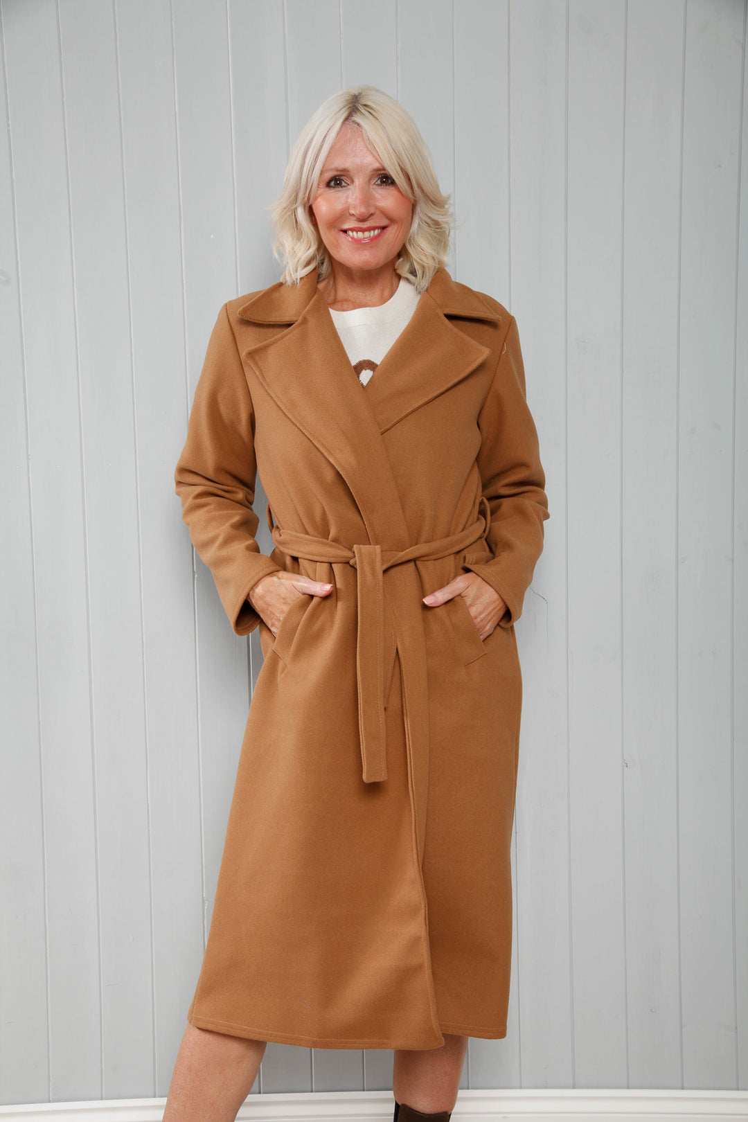 Tessa Trench Coat Camel