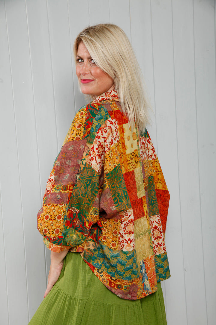 Eleni Tapestry Top
