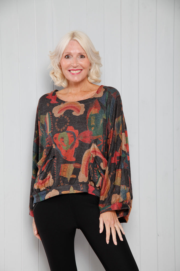 Sian Slouch Top
