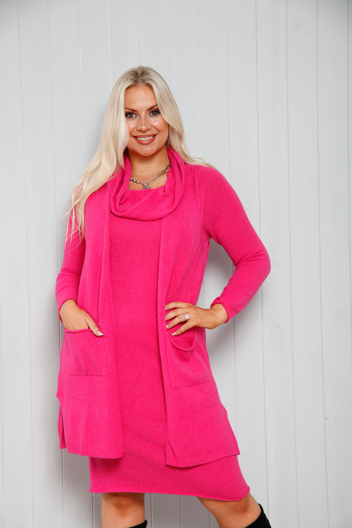 Berry Sienna Sleeveless Cardigan