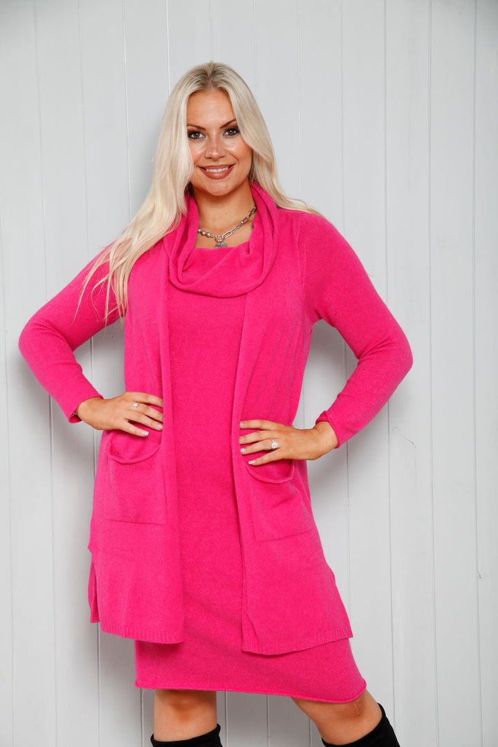 Berry Sienna Sleeveless Cardigan