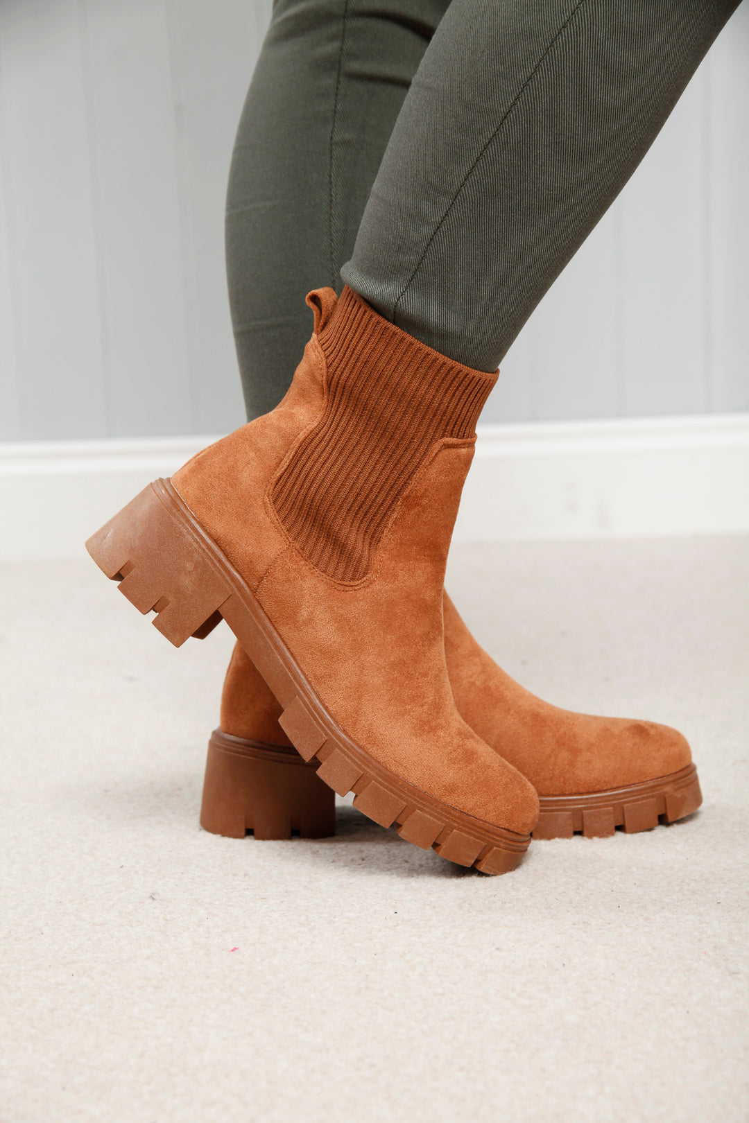 Tabitha Boots Tan