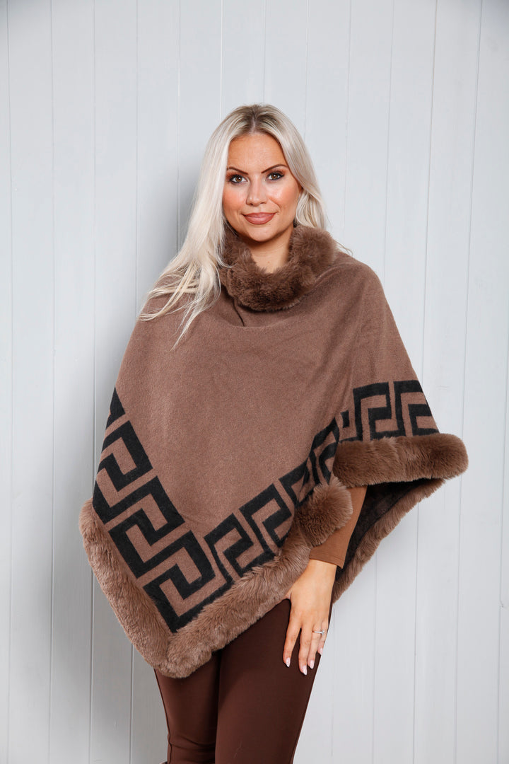 Lollitta Poncho Taupe