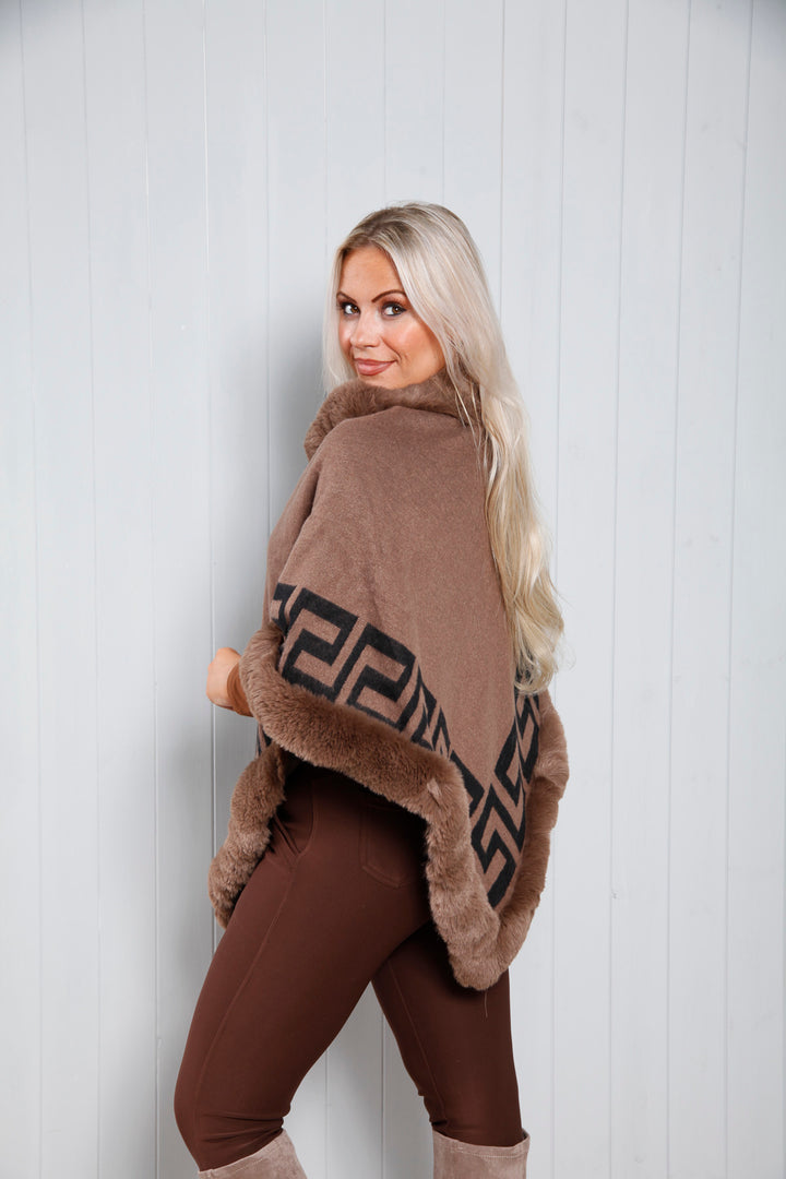 Lollitta Poncho Taupe