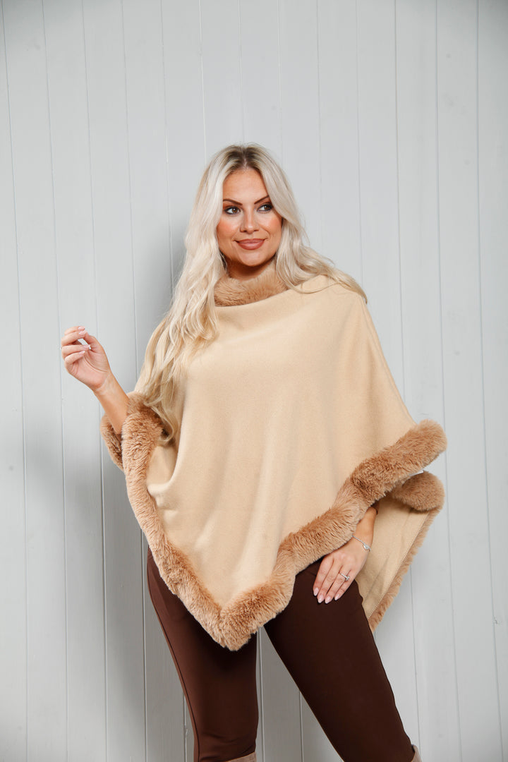 Priscilla Poncho Camel