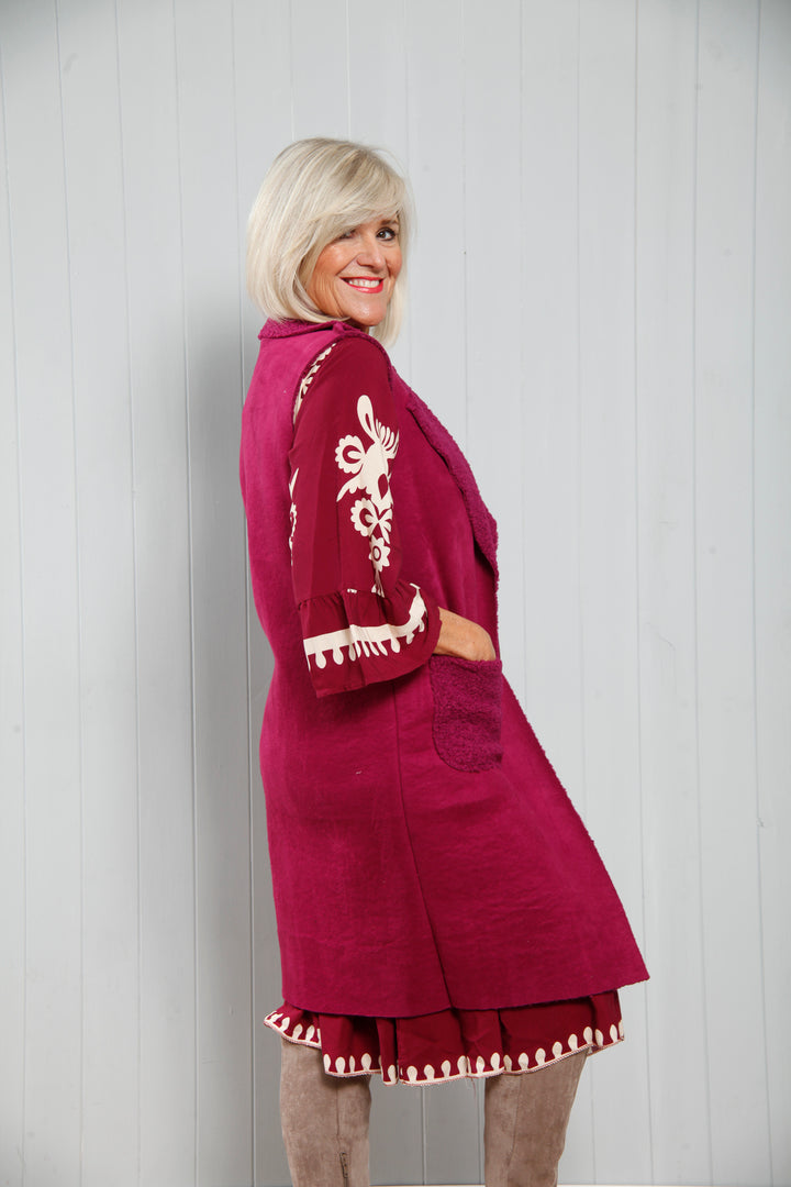 Geri Gilet Grape