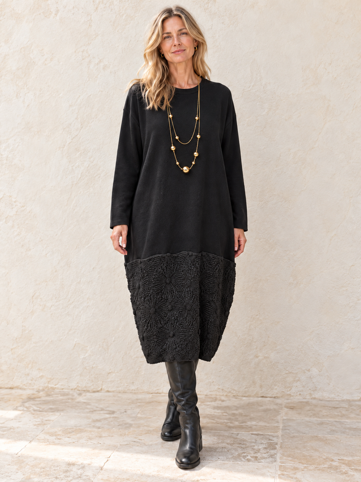 Genoa Lux Black Dress