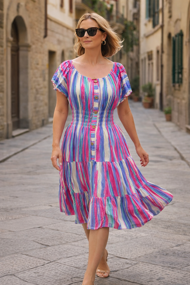 Betta Brushed midi Dress