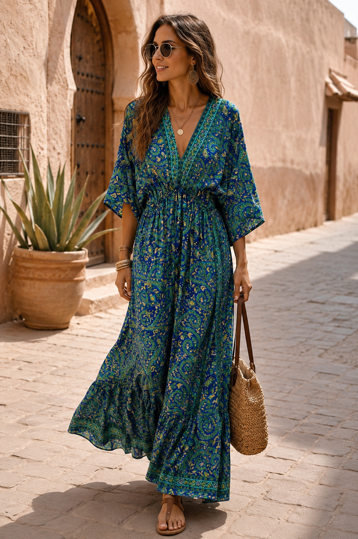 Samaya  Maxi Dress Royal Blue