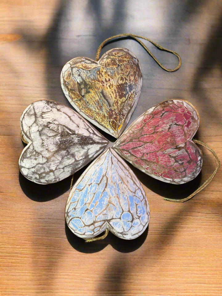 Wooden Heart Decoration
