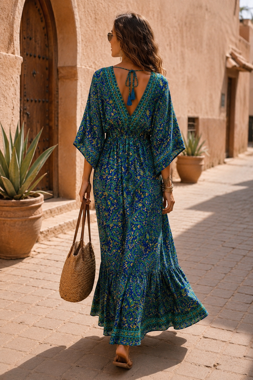 Samaya  Maxi Dress Royal Blue