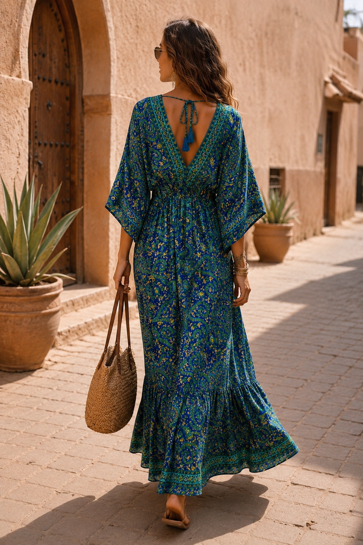 Samaya  Maxi Dress Royal Blue