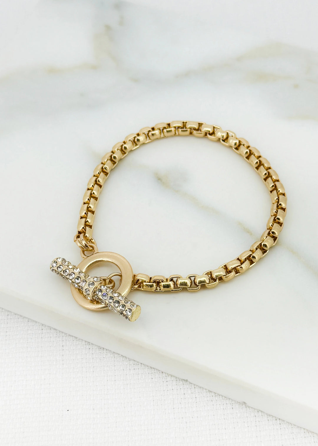 Diamante T-Bar Bracelet
