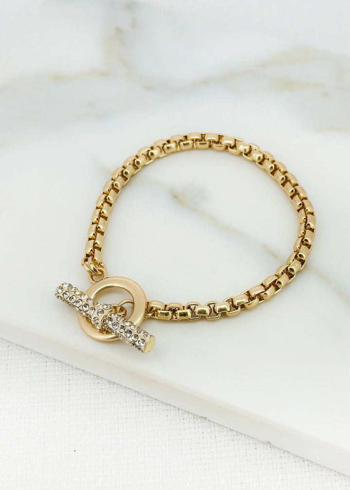 Diamante T-Bar Bracelet