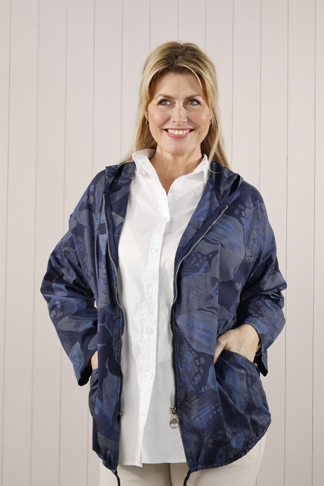 Multi Print Cotton Jacket