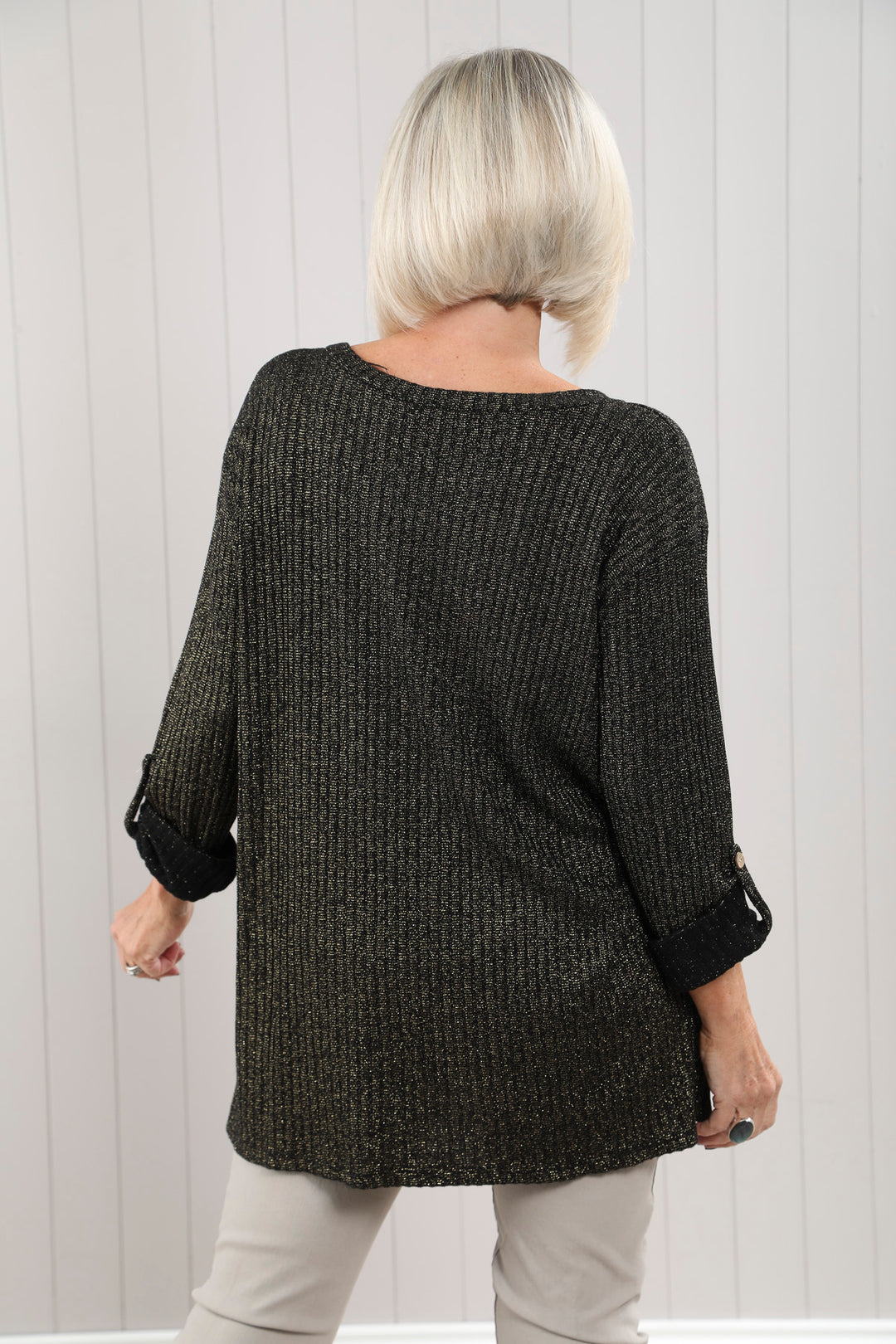 Gianna Sparkle Button Tunic