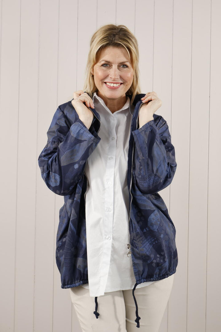 Multi Print Cotton Jacket