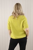 Silvia Short Sleeve Jumper Lime