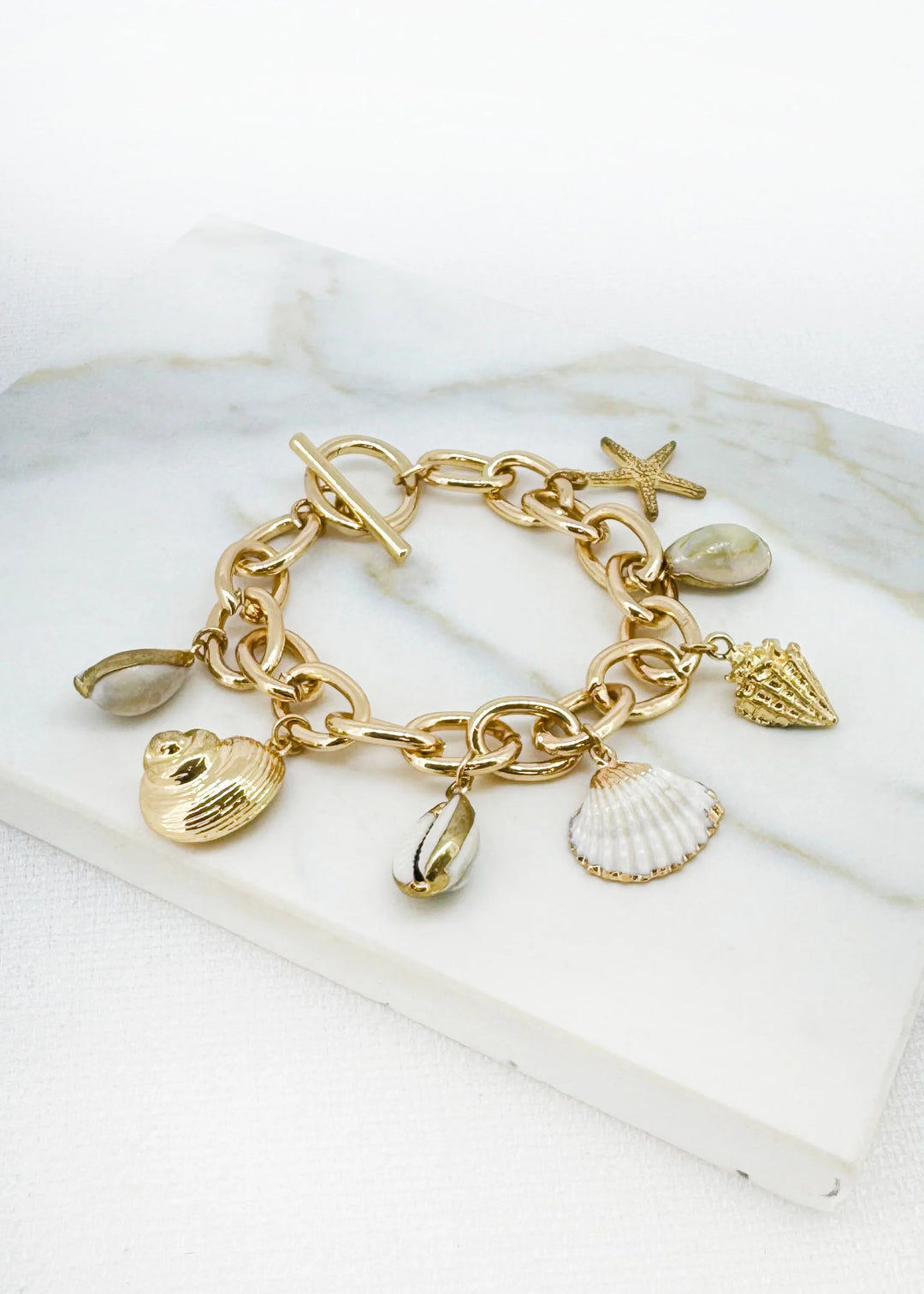 Golden Sunset T-Bar Bracelet