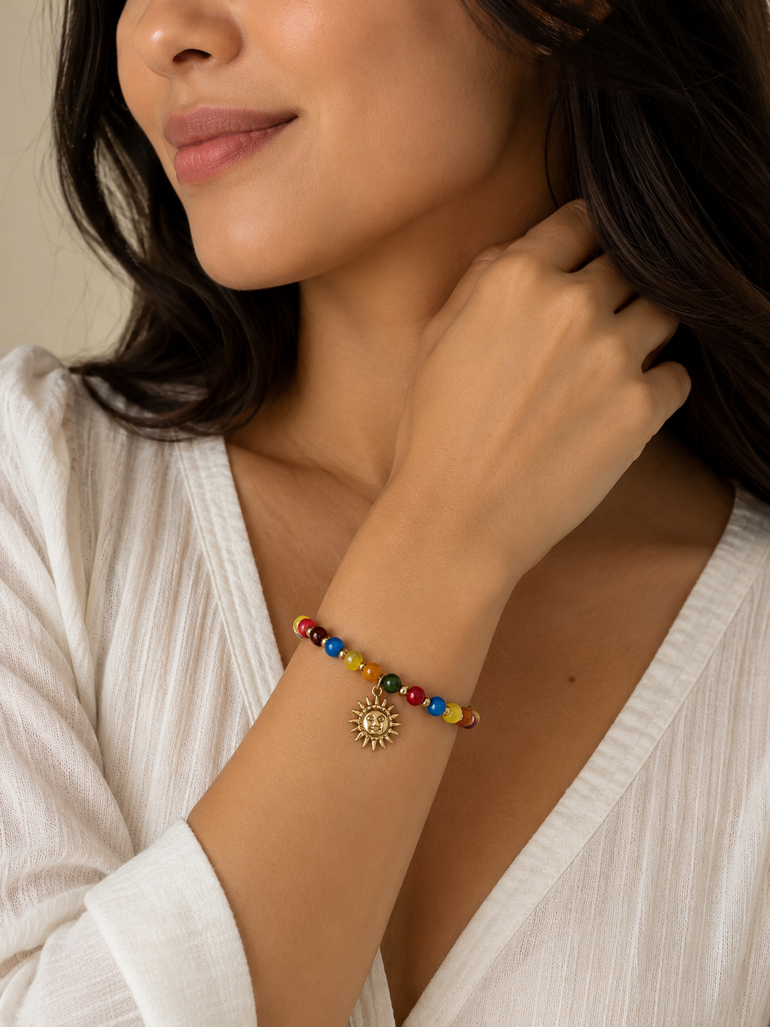 Rainbow Soleil Charm Bracelet
