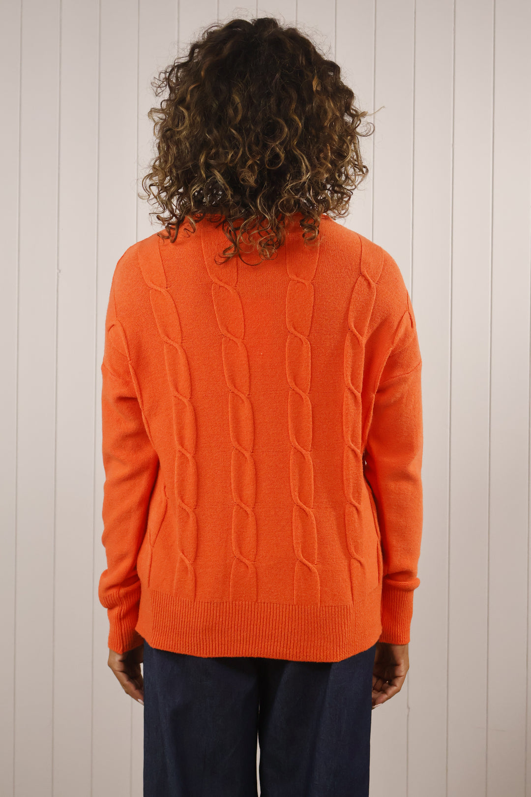 Tosca Twist Jumper Orange